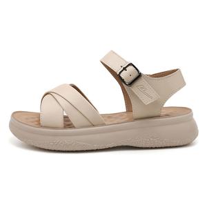 WARRIOR Женские сандалии на одной застежке бежевые, цвет Beige