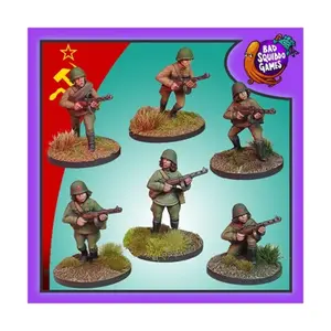 Женщины советской пехоты с пистолетом-пулеметом, Women of WW2 - Soviet (28mm)