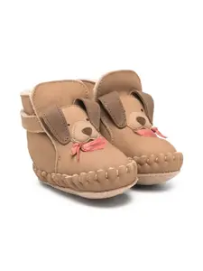 Замшевые ботинки с мордочкой собаки Donsje, коричневый