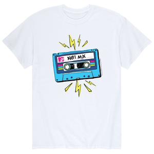 Мужская футболка MTV Cassette Tape Licensed Character