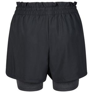 Трейловые шорты 2 в 1, базовые, черные - xs Odlo