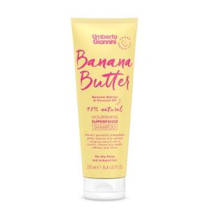 Шампунь banana butter Umberto Giannini, объем 250 мл