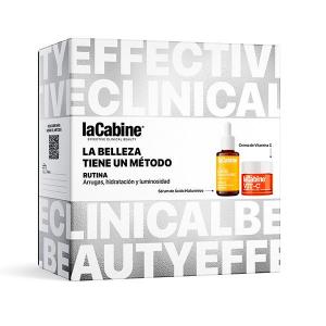Гиалуроновая сыворотка + кремовая маска с витамином с LACABINE Pack La Belleza Tiene Un Método