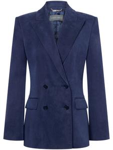 Alberta Ferretti двубортный блейзер, синий