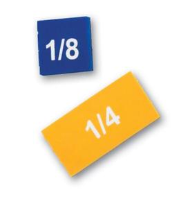 Прямоугольник магнитных дробей Learning Resources