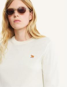 Maison Kitsune/(W)BABY FOX MERINO REGULAR JUMPER