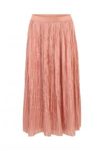 Юбка в складку с открытым подолом Cartoon, цвет apricot