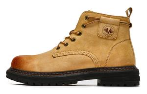 Ботинки Martin унисекс, черный/желтый Tinmuu