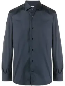 Рубашка на пуговицах Mazzarelli, синий