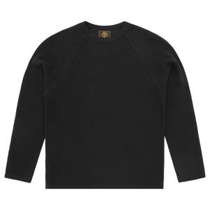 Лонгслив Corteiz Star Raglan Waffle Thermal 'Black'