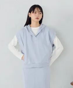 Флисовая толстовка с капюшоном + футболка с длинными рукавами/Совместимость с другими комплектами Comme Ca Ism, цвет Saxophone