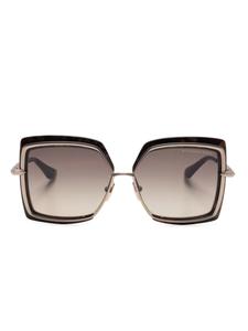 Dita Eyewear oversize-frame солнцезащитные очки, коричневый