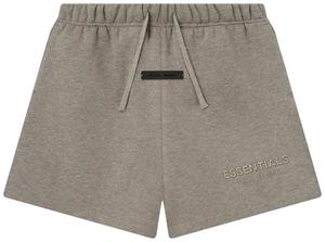 Детские флисовые футбольные шорты Fear of God Essentials, серый