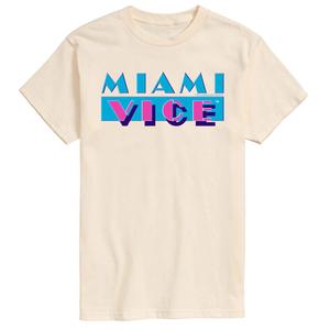 Мужская футболка с логотипом Miami Vice Licensed Character