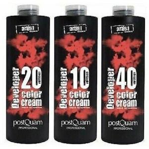 Набор отбеливающий порошок 400 г + Postquam Oxydant 1 л + лоток для цветов + кисть. Верхнее предложение After