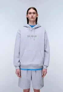 Худи с логотипом box Napapijri, Light Grey Melange