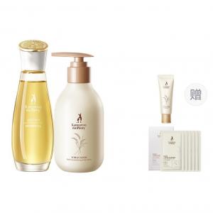 Kangaroo Mommy Набор из трех предметов лосьона для тела с оливковым маслом успокаивающий кожу и улучшающий эластичность