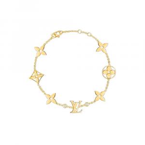 БРАСЛЕТ IDYLLE BLOSSOM MONOGRAM, ЖЕЛТОЕ ЗОЛОТО И БРИЛЛИАНТЫ Louis Vuitton, золотой