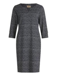 CARTOON Повседневное платье с узором темно-синего/белого цвета