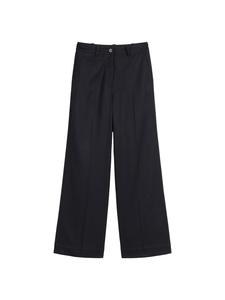 Marc O'Polo Удлиненные широкие брюки глубокого темно-синего цвета