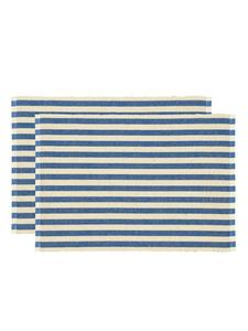 Södahl Салфетка под тарелку в полоску синего цвета
