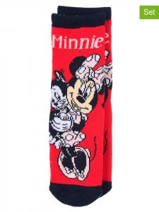 Disney Minnie Mouse Комплект из 2 пар: красные носки