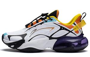 Qi - Детские кроссовки Nebula Kids Lifestyle GS Low-top Белый/Черный Lining Young, белый/черный