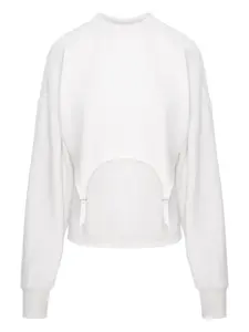 Толстовка с вырезами Murmur, белый