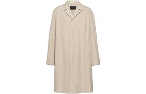 Однобортное пальто PRADA, limestone