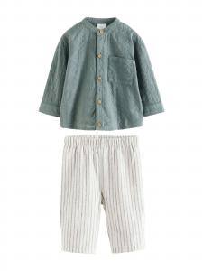 Next Зеленый с бежевым