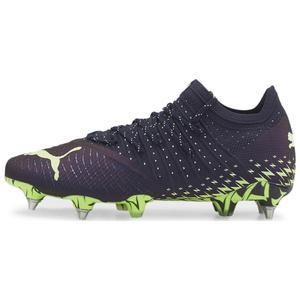 Бутсы для футбола Future 1.4 M SG Soft Ground мужские PUMA, синий/зеленый
