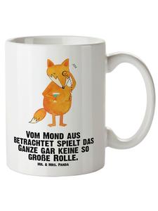 Кружка XL "Лис Лорд" с надписью на белом фоне Mr. & Mrs. Panda