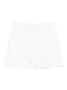 Шорты с вышивкой Theory, белый