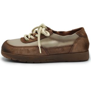 ARTMU Скользоустойчивые женские кэжуал кеды лоу-топ 9169 светло-коричневые, цвет 9169 Light Brown