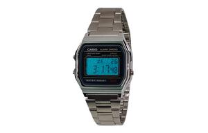 CASIO Часы Retrofit Series Quartz Movement Stainless Steel Strap Watch Unisex Blue Dial