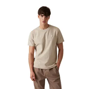 Футболка с коротким рукавом Guess Patch, бежевый