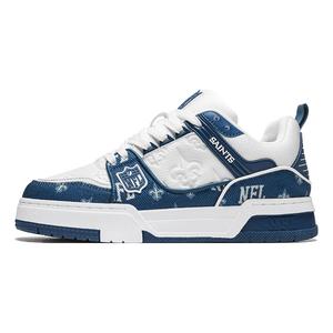 NFL Кроссовки для скейтбординга TR '25 New Orleans Saints Low Top, унисекс, белые, синие