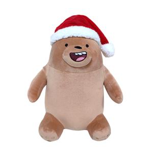 HUGKIS Белый медведь Huawei, Our Bare Bear, трансформирующаяся в голого медведя кукла плюшевая игрушка