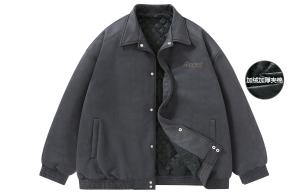 MARGRAF Пуховик Весна Осень Зима Унисекс, Dark Gray Puffer Jacket