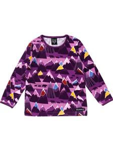 Villervalla Рубашка с длинными рукавами «Гора» фиолетового цвета