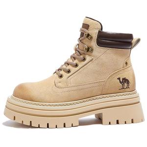 Короткий ботинок Martin 6 см женский CAMEL, априкот