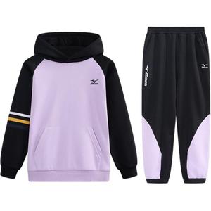 Детская повседневная спортивная одежда Mizuno, светло-фиолетовый