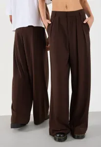 Унисекс, очень свободные классические брюки Yourturn, Chocolate
