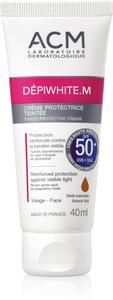 Dépiwhite m тонирующий защитный крем spf 50+ Acm, natural tint 40 мл