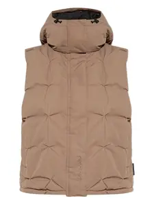 Жилет с капюшоном Rethinkit Studios, коричневый