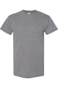 Футболка из плотного хлопка Gildan, цвет graphite heather