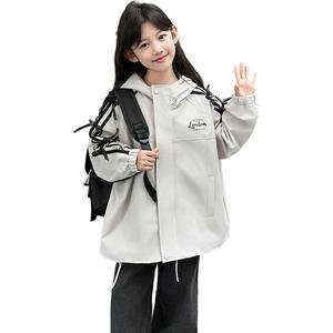 Топ весна-осень модная для подростков Disney, серый