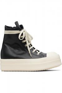 Rick Owens Черные кроссовки Black Temple Mega Bumper