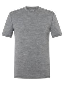 Футболка из мериносовой шерсти M SIERRA140 серого цвета super.natural