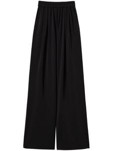 TWINSET брюки палаццо из джерси, черный